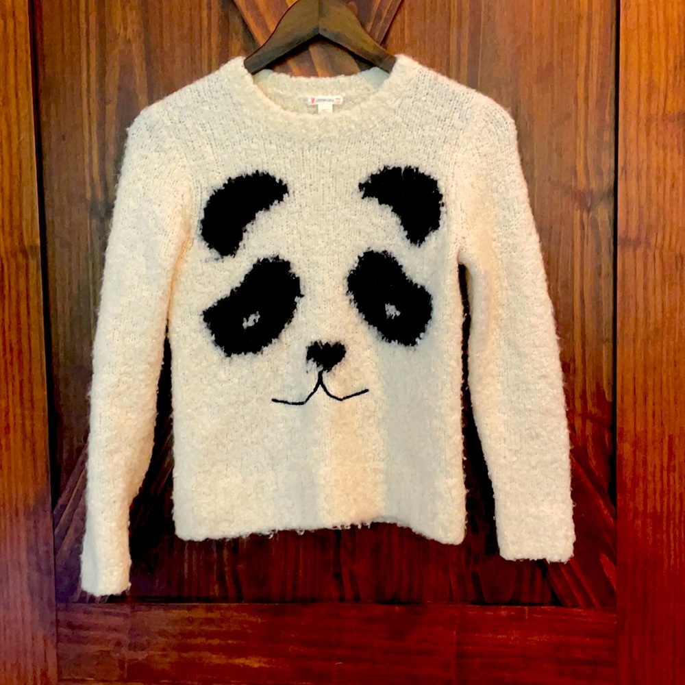 Crew Cuts, wool blend Panda sweater